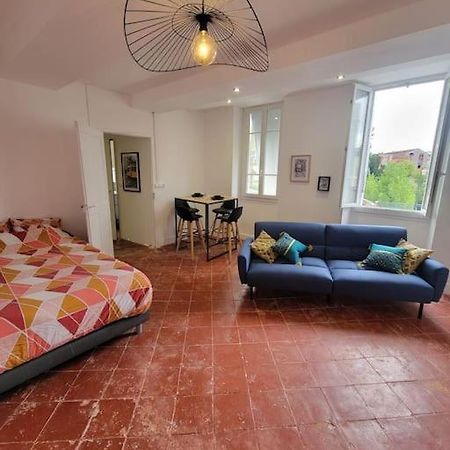 Appartement De Charme Avec Tomettes Et Parquet Graulhet Exterior photo